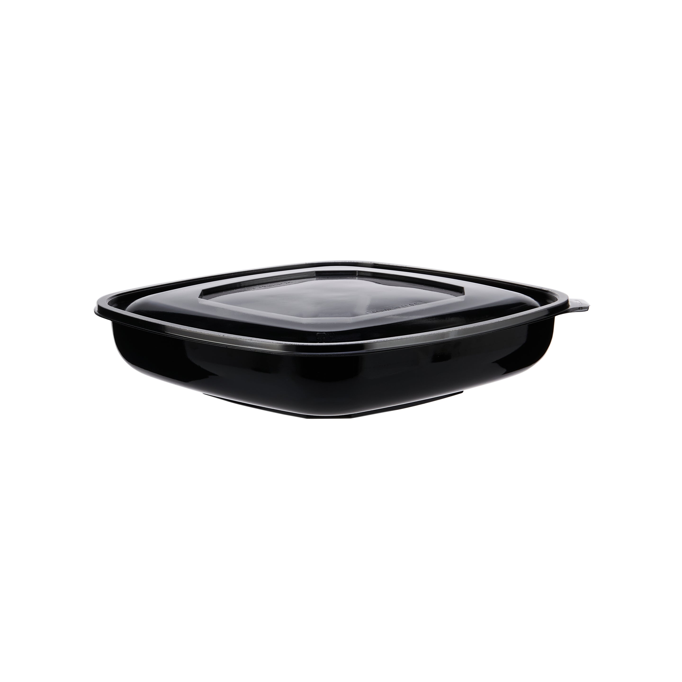 Clear Dome Lid for 8, 12, 16 oz. Small Square Bowls