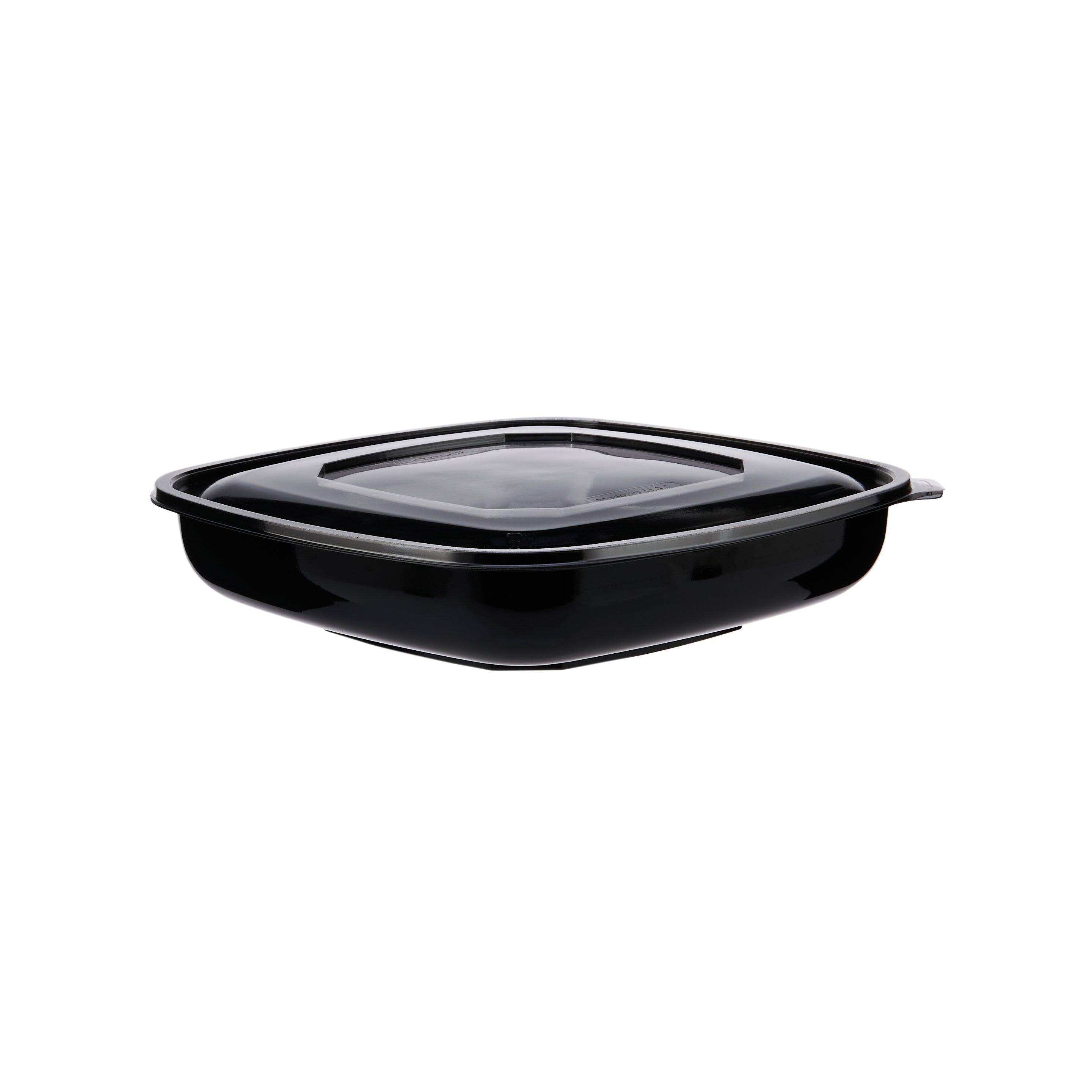 Square Salad Bowl With Clear Lid - hotpackwebstore.com