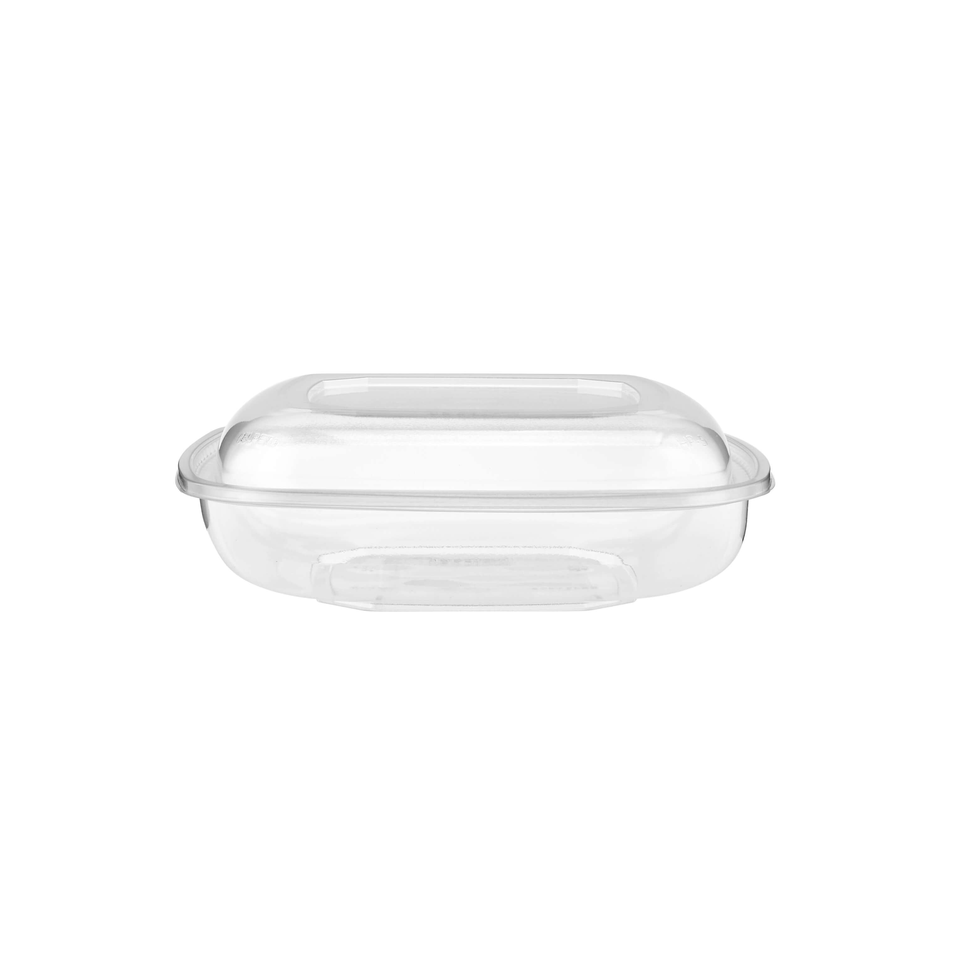 Square Salad Bowl With Clear Lid