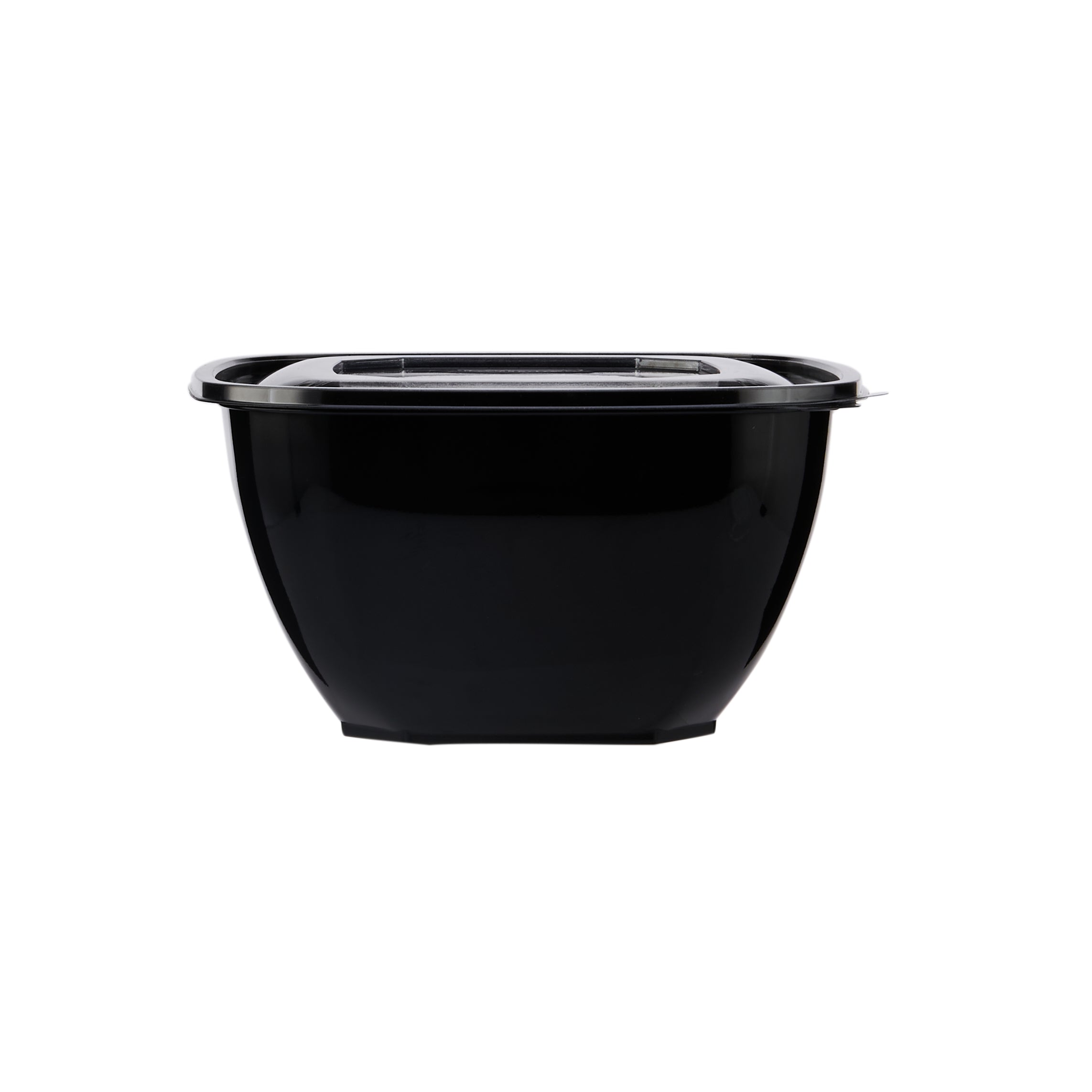 Square Salad Bowl With Clear Lid - hotpackwebstore.com