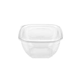 Square Salad Bowl With Clear Lid