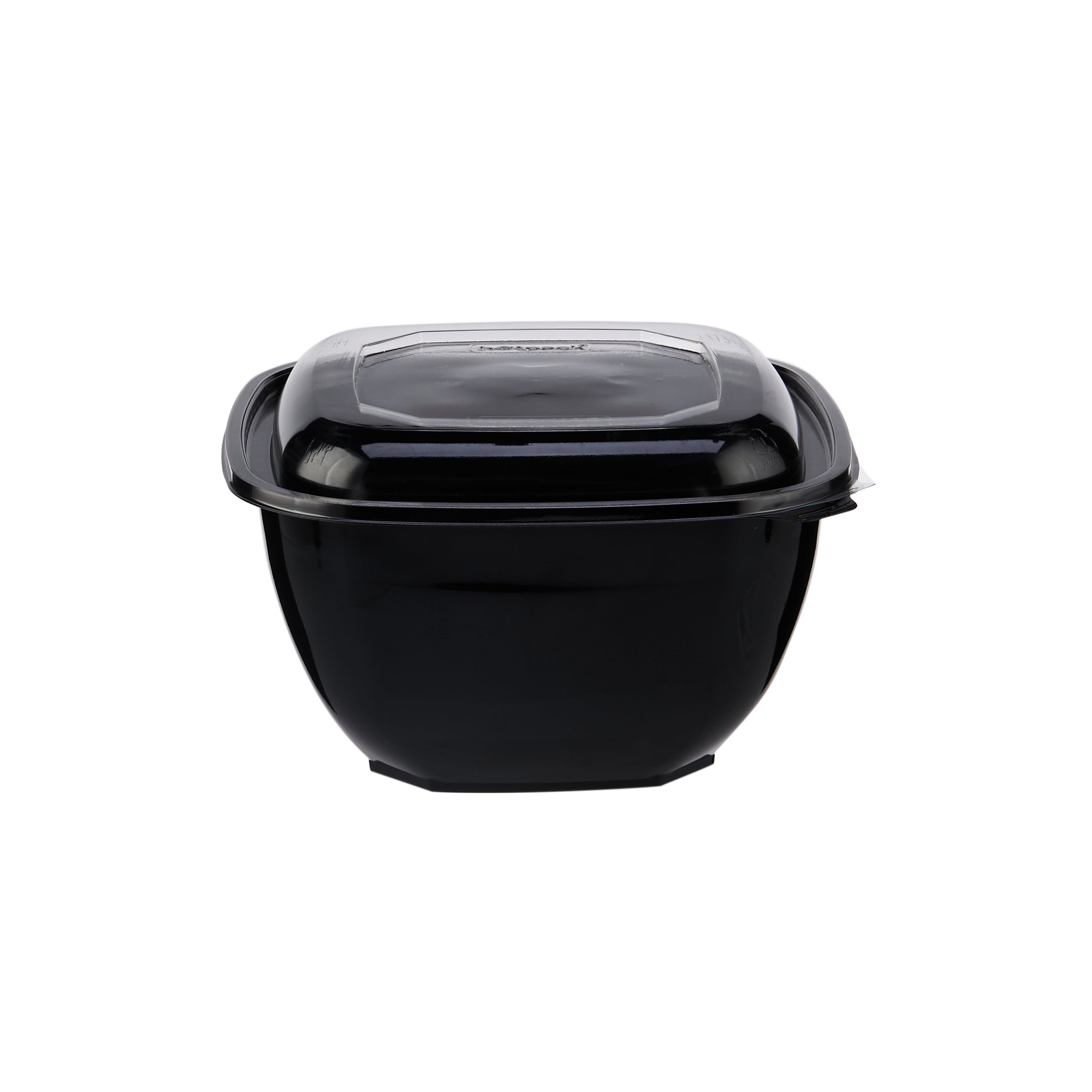 Square Salad Bowl With Clear Lid - hotpackwebstore.com