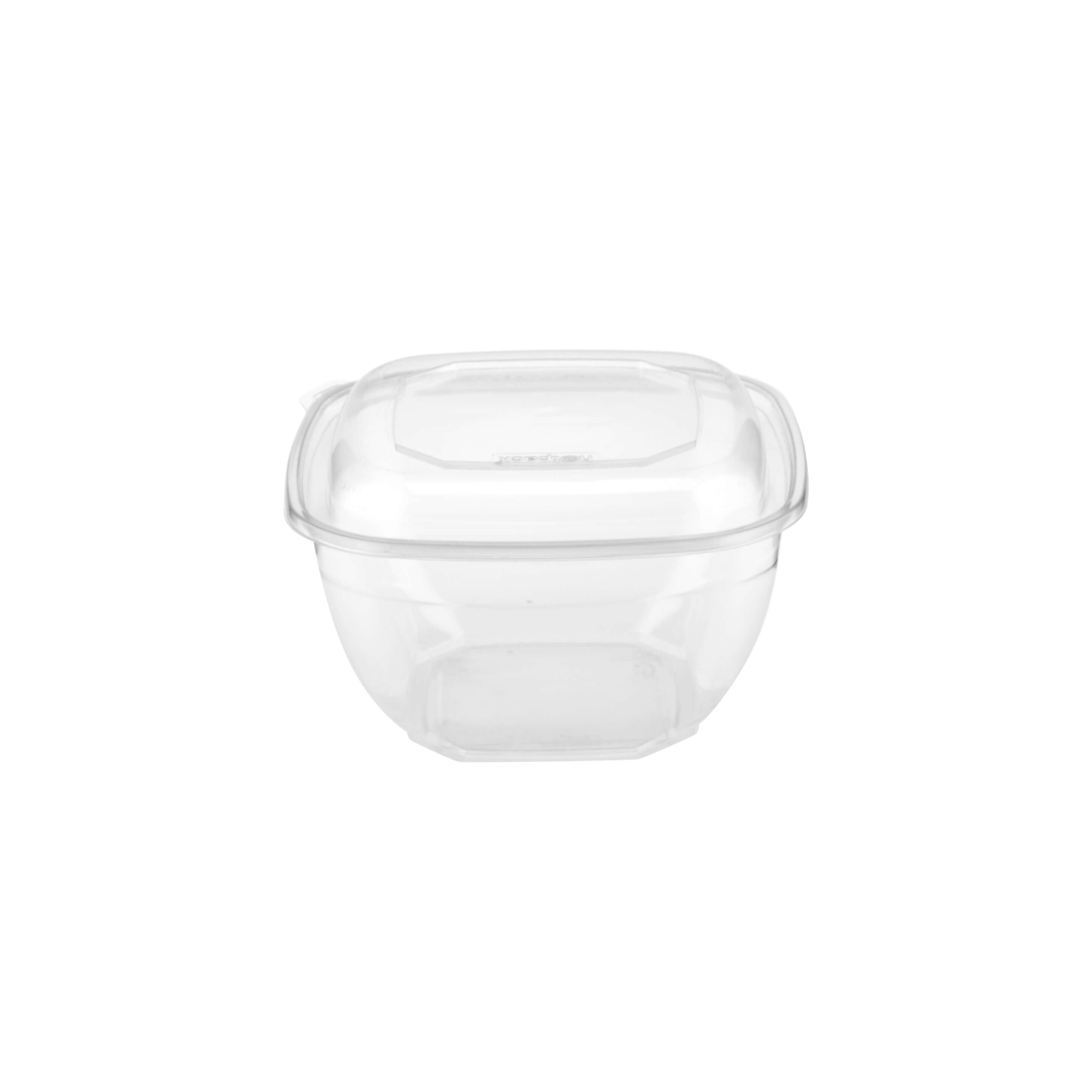 Square Salad Bowl With Clear Lid