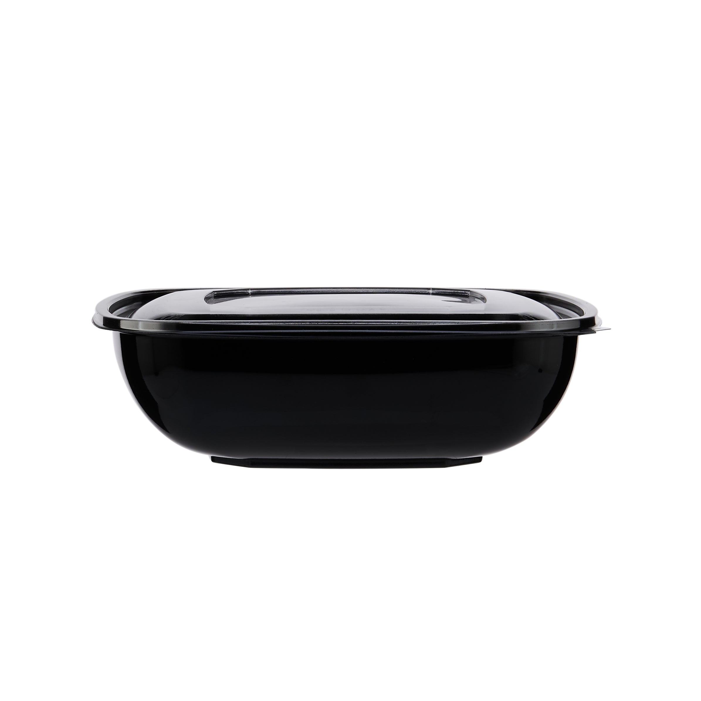 Square Salad Bowl With Clear Lid - hotpackwebstore.com