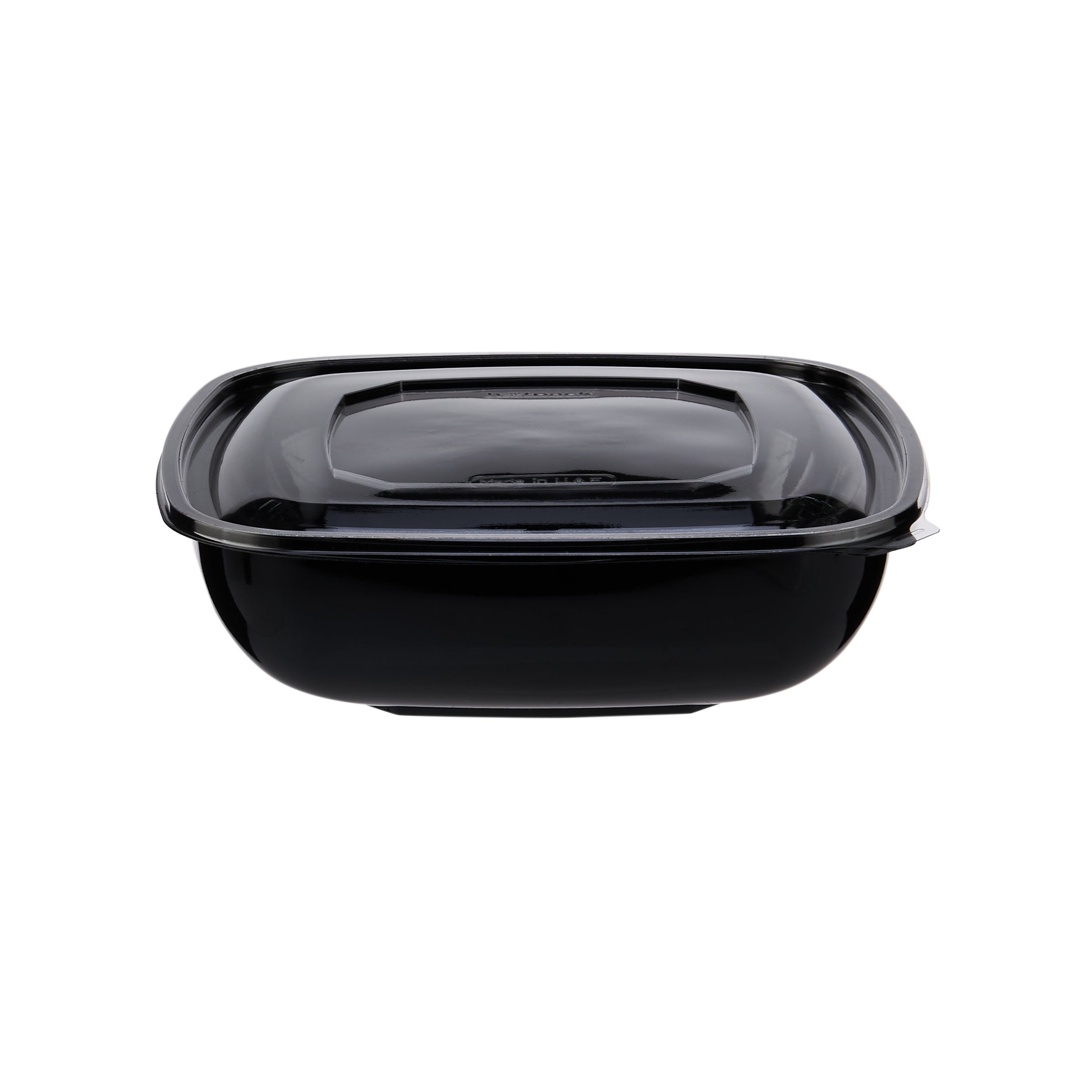 Square Salad Bowl With Clear Lid - hotpackwebstore.com