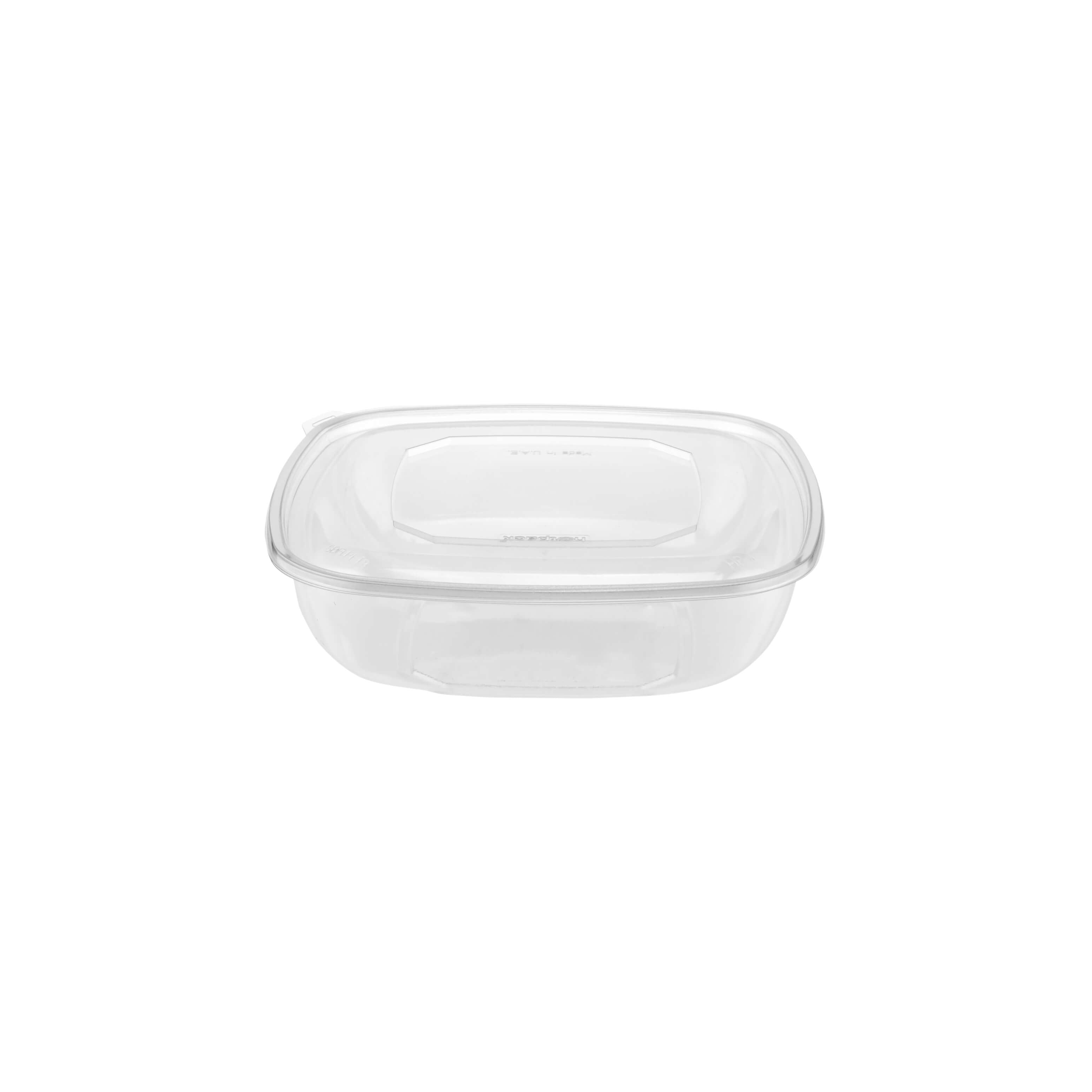 Square Salad Bowl With Clear Lid