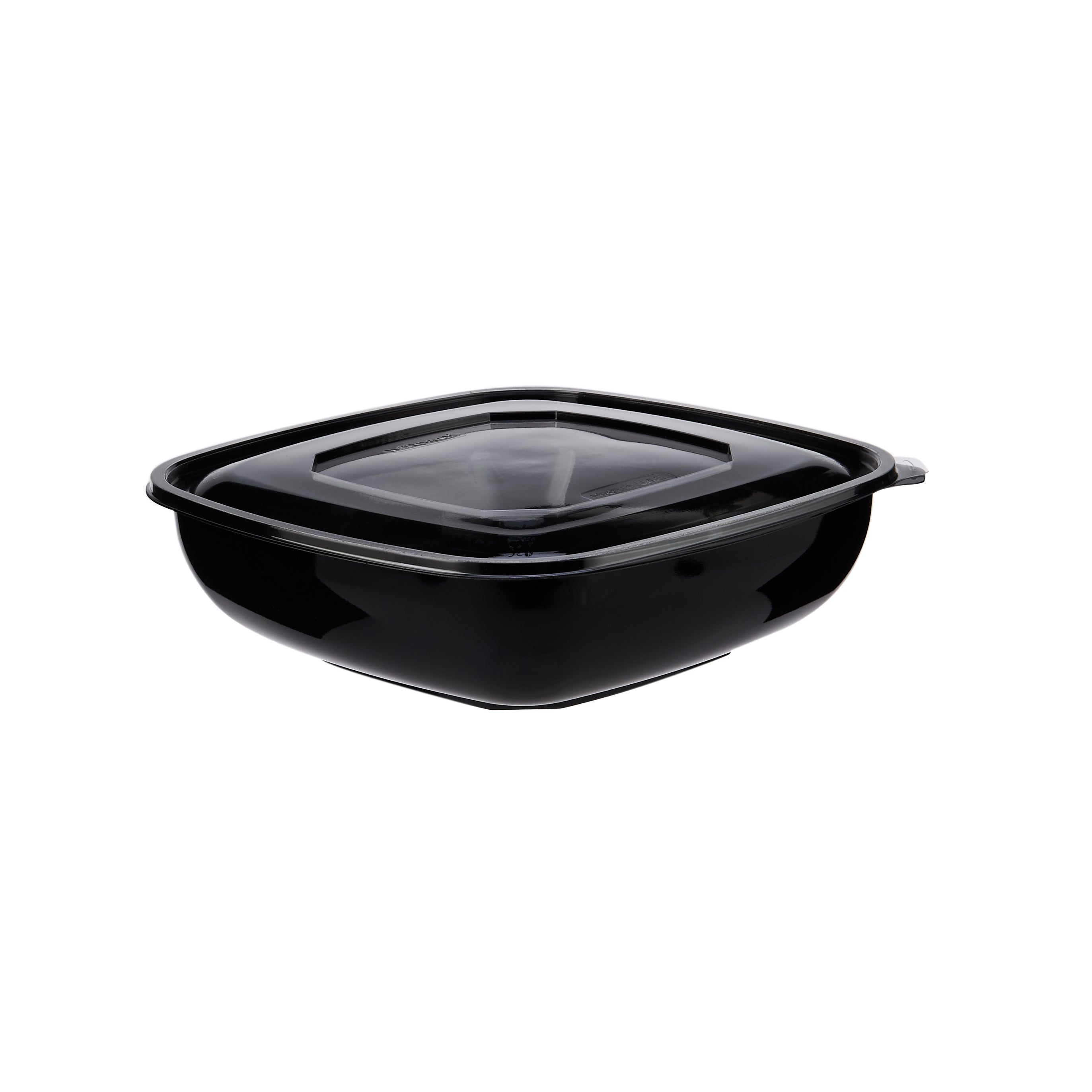 Square Salad Bowl With Clear Lid - hotpackwebstore.com