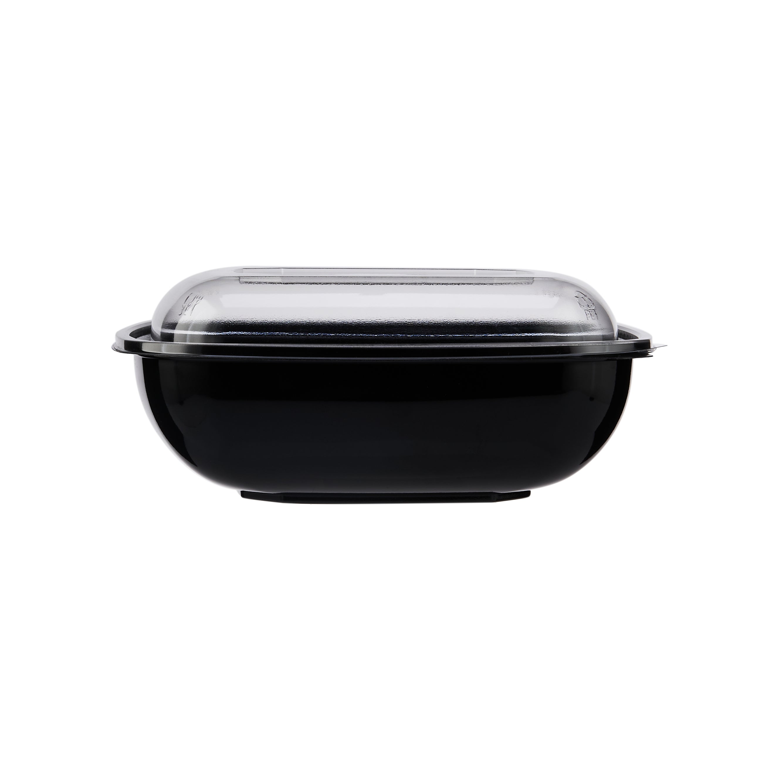 Square Salad Bowl With Clear Lid - hotpackwebstore.com