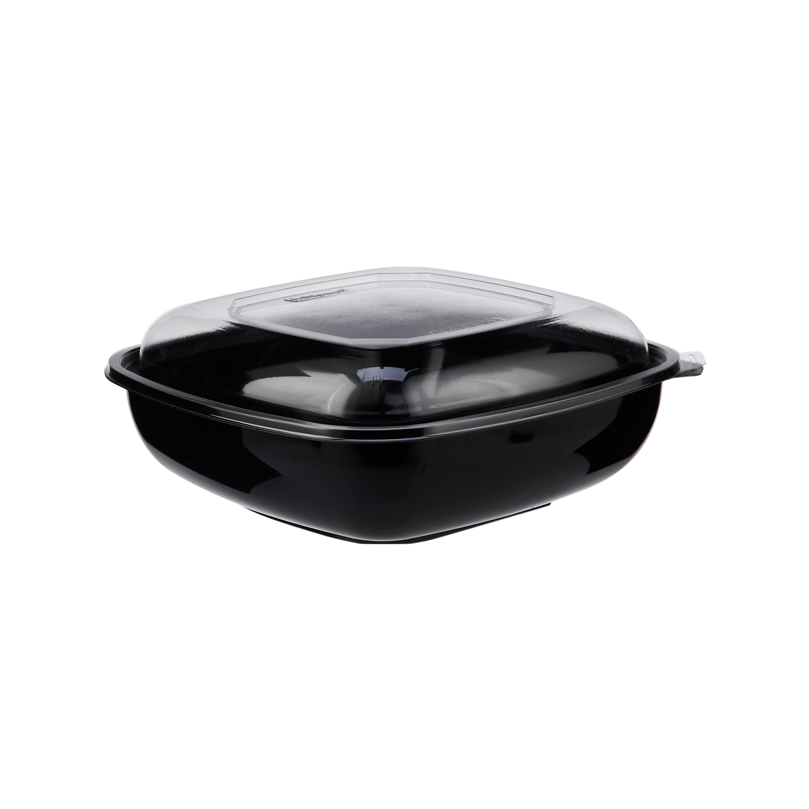 Square Salad Bowl With Clear Lid - hotpackwebstore.com