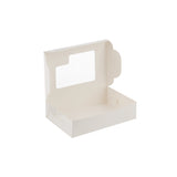 White Sweet Box with Window 15x10 for bakery - hotpack global