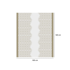 Arabic Pattern Printed White Luxury Sofra Twin Pack - hotpackwebstore.com