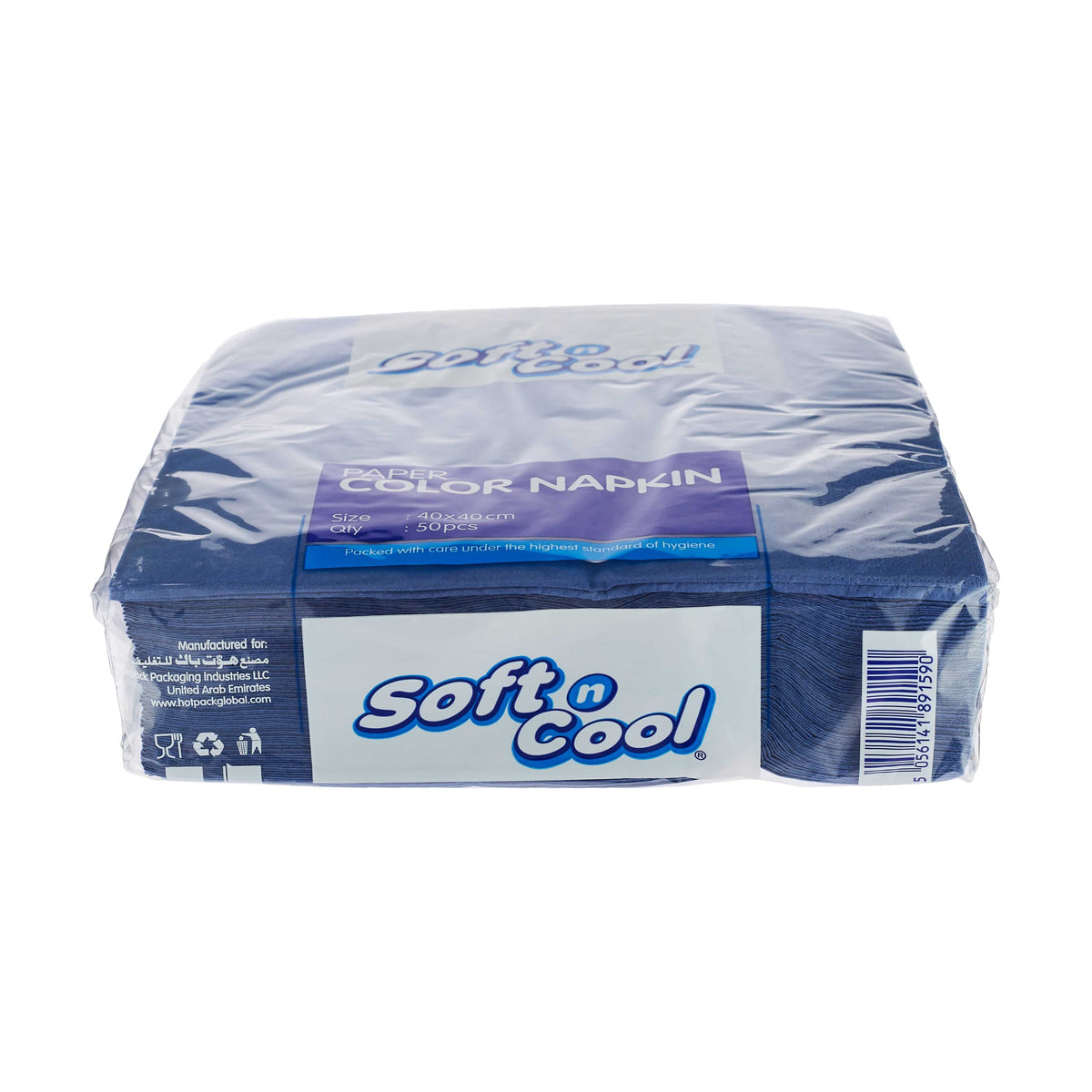 Soft n Cool Color Napkin - hotpackwebstore.com