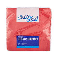 Soft n Cool Color Napkin - hotpackwebstore.com