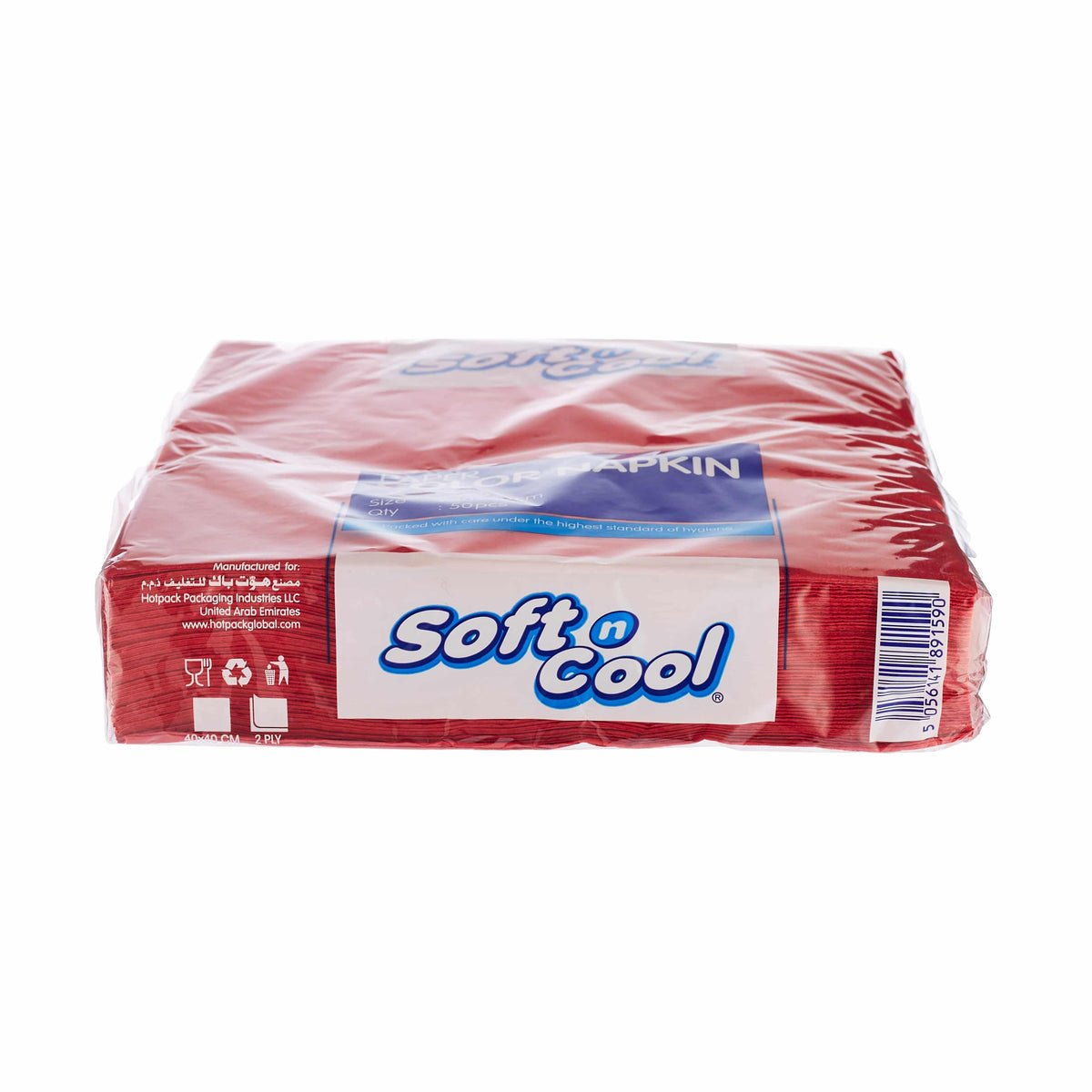 Soft n Cool Color Napkin - hotpackwebstore.com