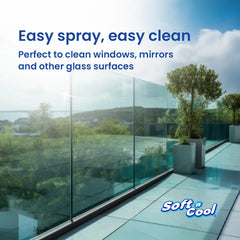 Soft n Cool Glass Cleaner 750 ml x 12 Pieces - hotpackwebstore.com