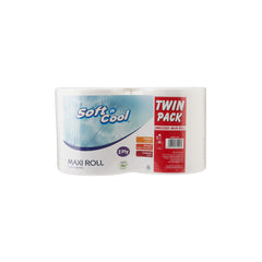 Soft n Cool Maxi Roll Twin Pack 2 Ply - hotpackwebstore.com