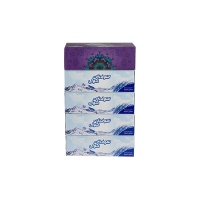 Soft n Cool Facial Tissues  - 130 Sheets x 2 ply 4 Boxes + 1 FREE Diwali Special Edition