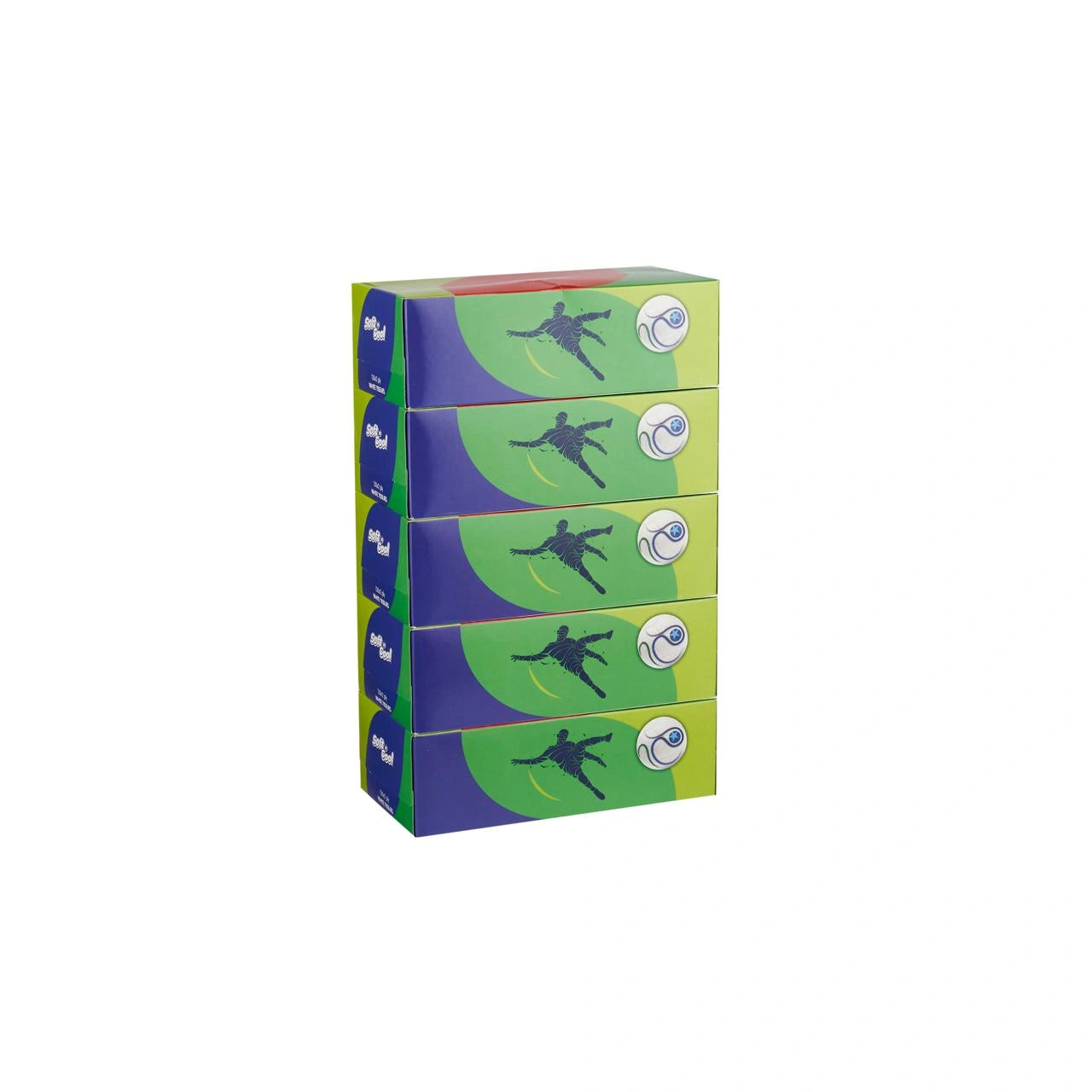 30 Boxes Soft n Cool World Cup Edition Facial Tissues | 130 Sheets x 2 Ply