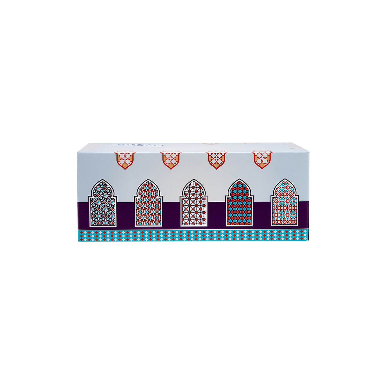 30 Boxes Soft n Cool Arabic Theme  Facial Tissue 200 Sheets x 2Ply - hotpackwebstore.com