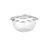 Clear Square Salad Container With Lid - hotpackwebstore.com