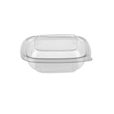 Clear Square Salad Container With Lid - hotpackwebstore.com
