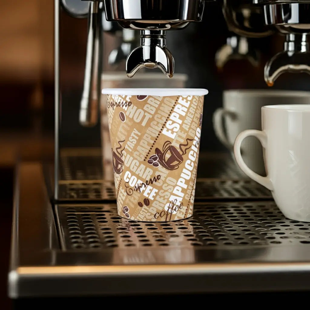 Heavy Duty Printed Single Wall Paper Cups