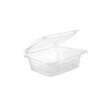 Tamper Evident Square Clear Pet Container - hotpackwebstore.com