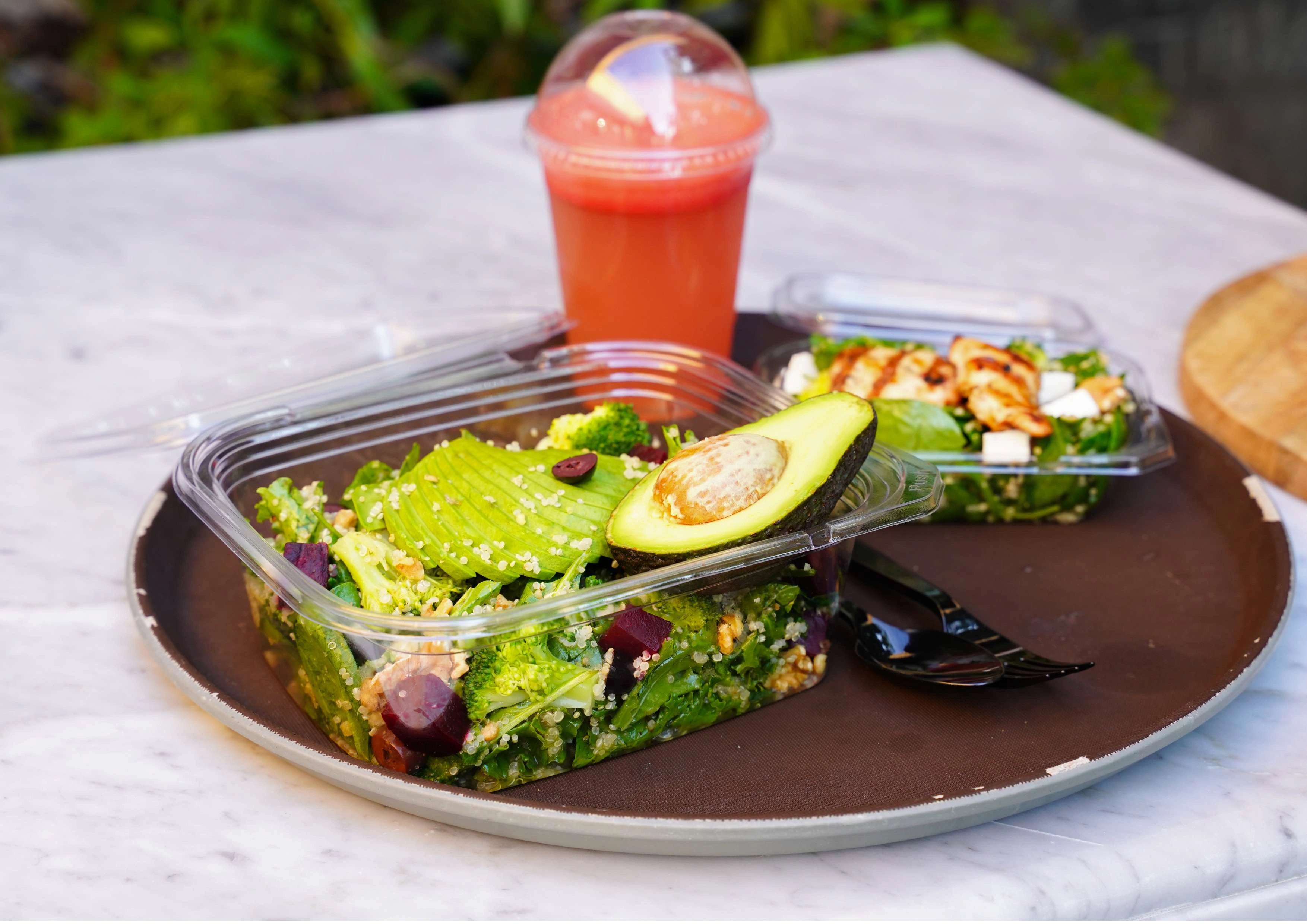 Tamper Evident Square Clear PET Container - hotpackwebstore.com