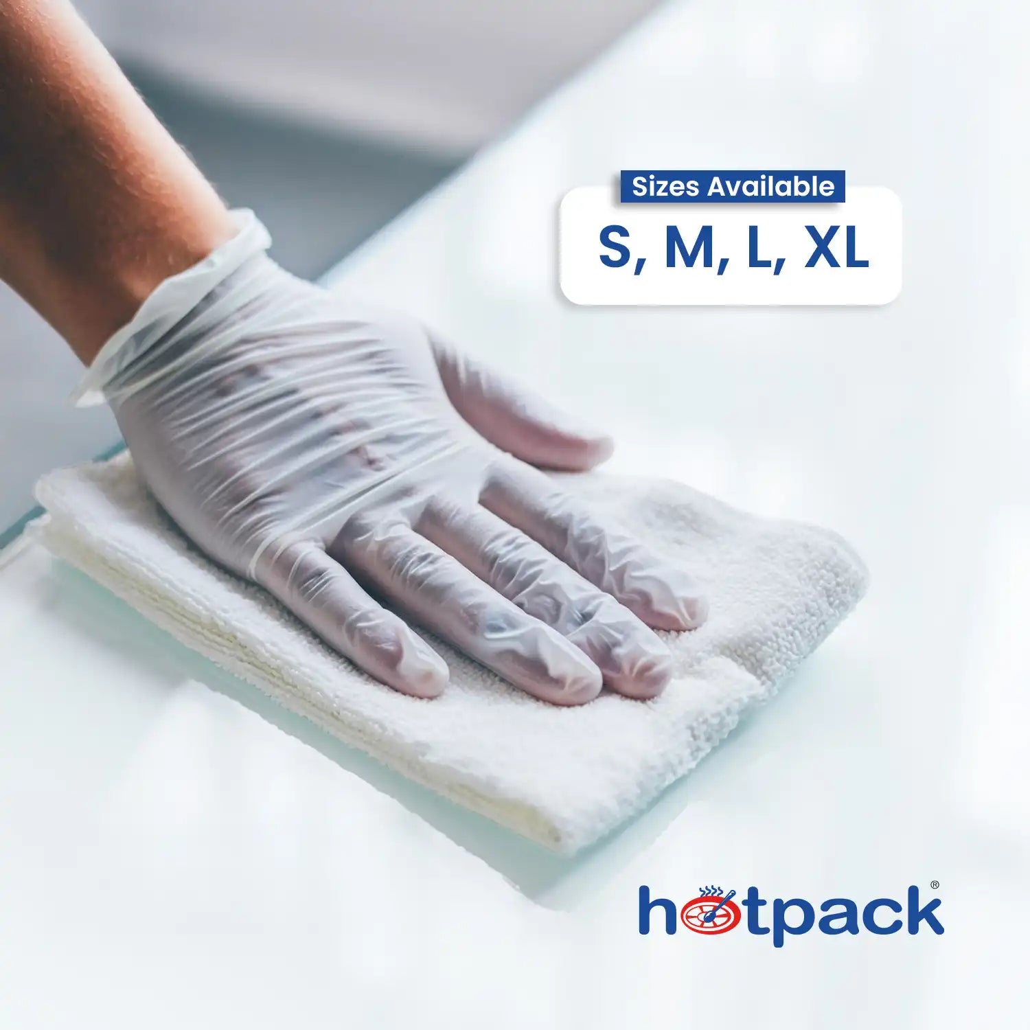 Powdered Vinyl Gloves - hotpackwebstore.com