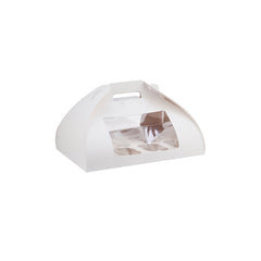 Window Paper Cup Cake Box With Handle - hotpackwebstore.com