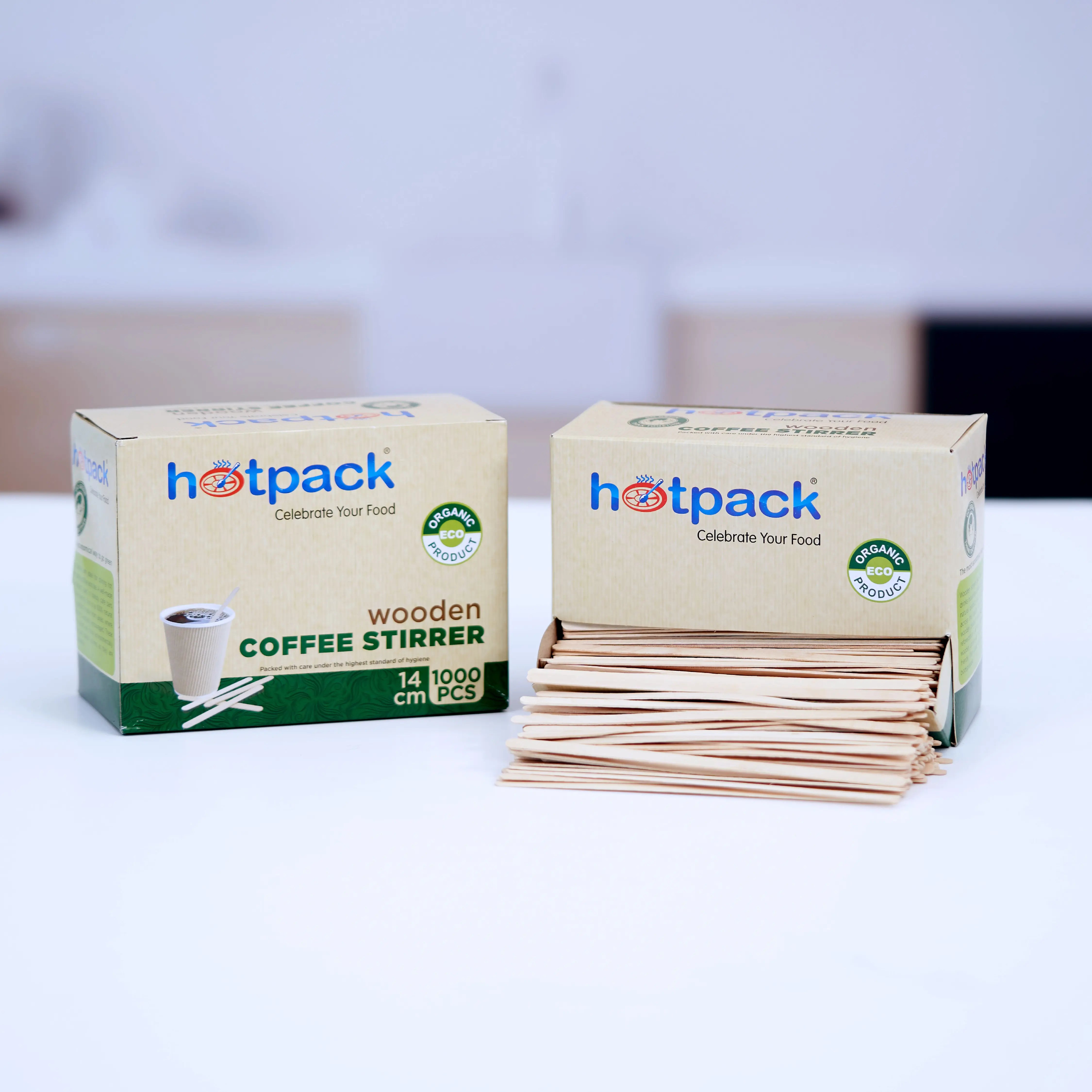 Disposable Wooden Coffee Stirrer