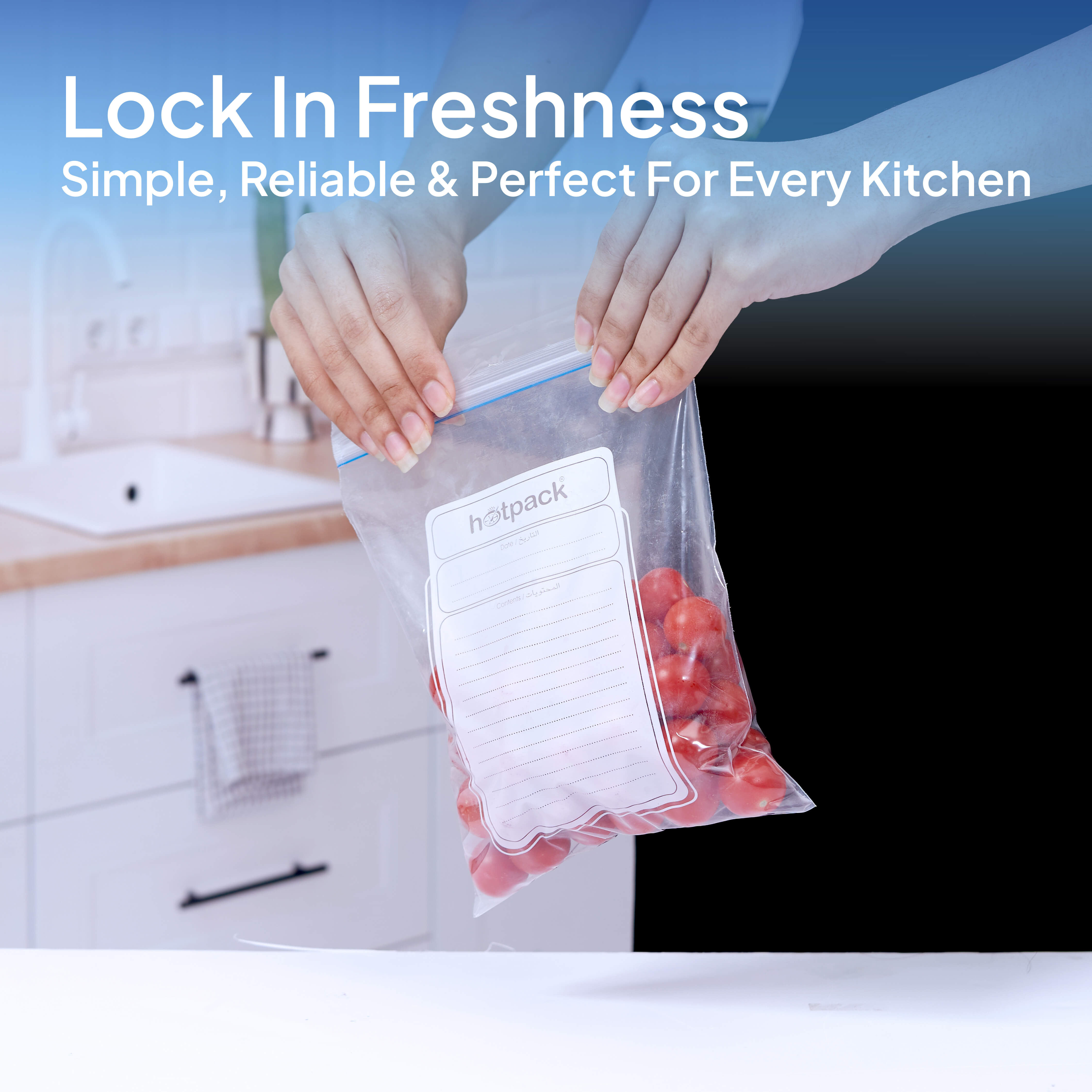 Ziplock Lock Storage Bag - hotpackwebstore.com