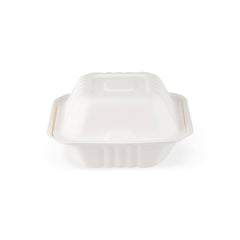 Bio Degradable Burger Box 6 inch 500 Pieces - hotpackwebstore.com - Burger Boxes