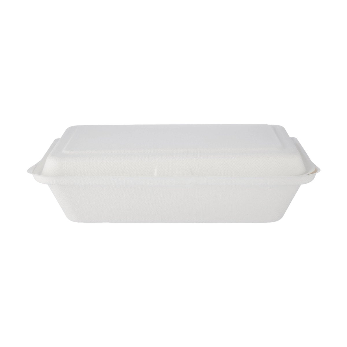 Bio - Degradable Hinged Container 9x6 Inch 500 Pieces - hotpackwebstore.com - Bio - Degradable Containers