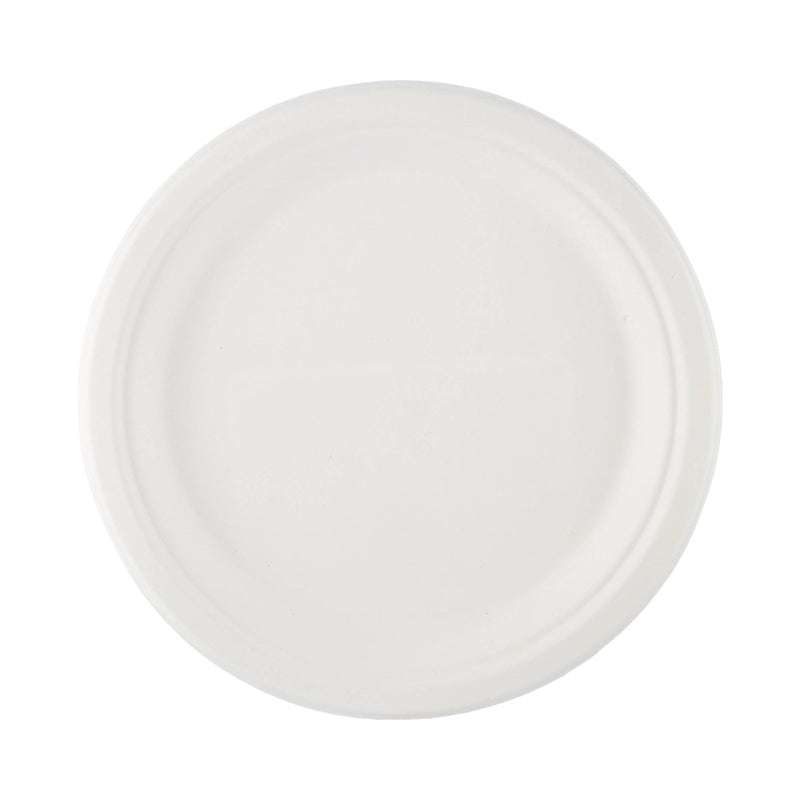 Bio - Degradable Plate 9 Inch 500 Pieces - hotpackwebstore.com - Bio - Degradable Plates
