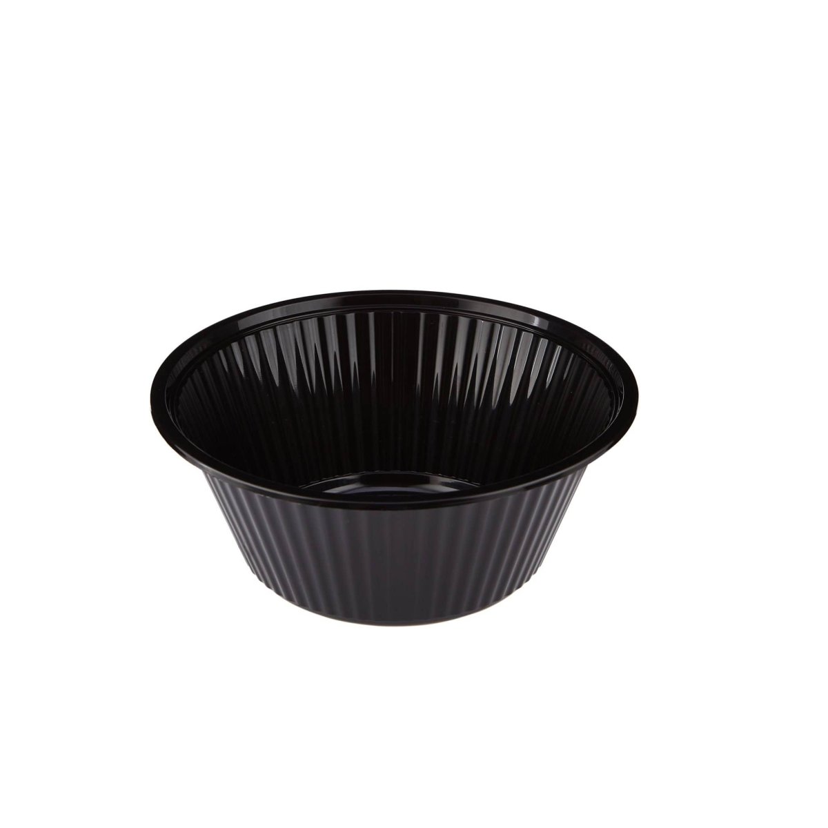 Black Base Heavy Duty Round Container x 300 Pieces