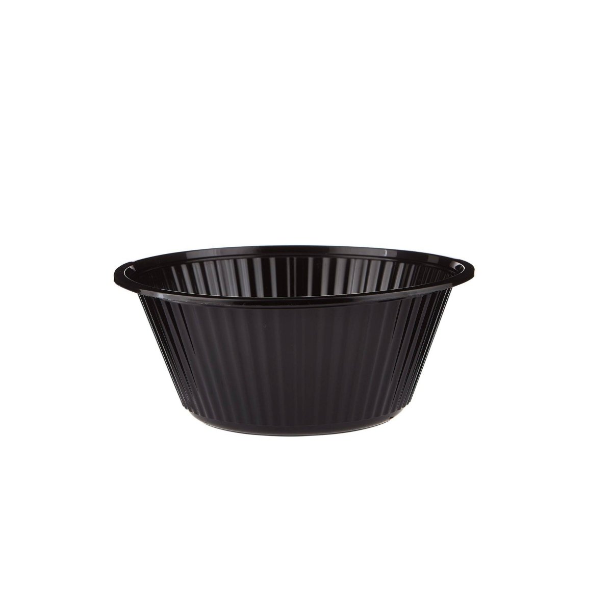 Black Base Heavy Duty Round Container x 300 Pieces
