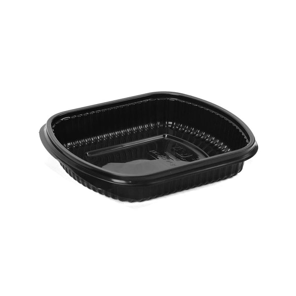Black Base Rectangular Container 250 Pieces – hotpackwebstore.com