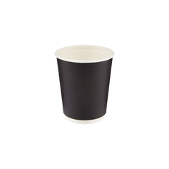 Black Double Wall Paper Cups - hotpackwebstore.com - Double Wall Paper Cups