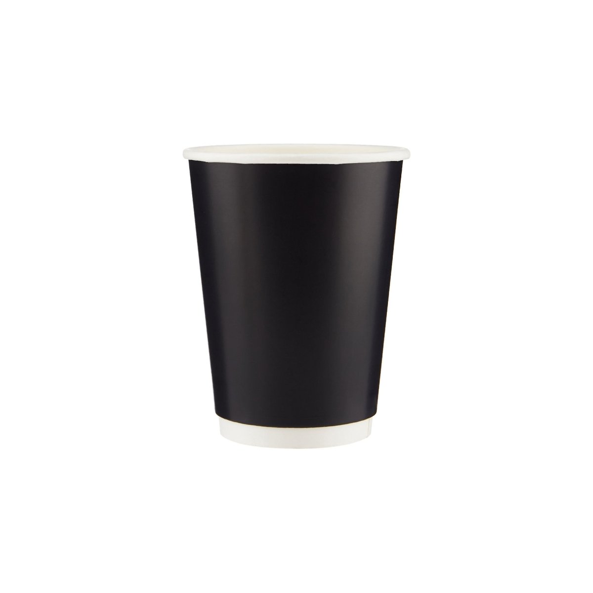 Black Double Wall Paper Cups - hotpackwebstore.com