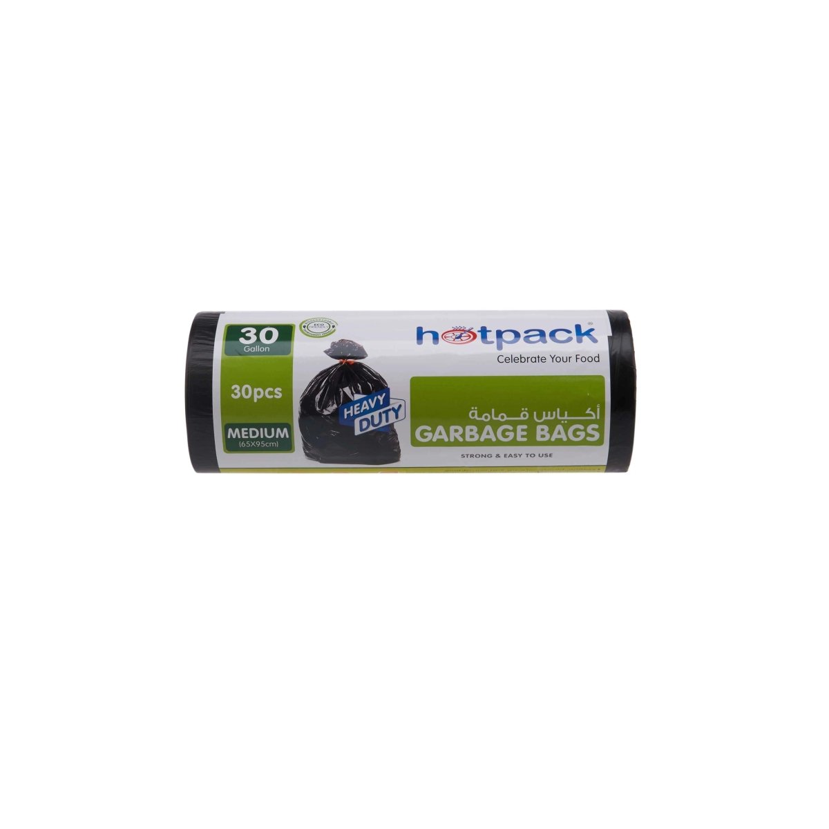 Black Heavy Duty Garbage Bag Roll – hotpackwebstore.com