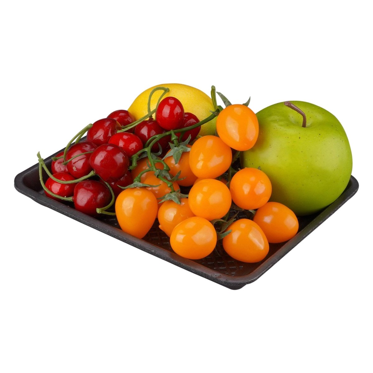 Black Rectangle Foam Tray 21.5 X 17.7 X 1.8 cm 250 Pieces - hotpackwebstore.com - Foam Tray