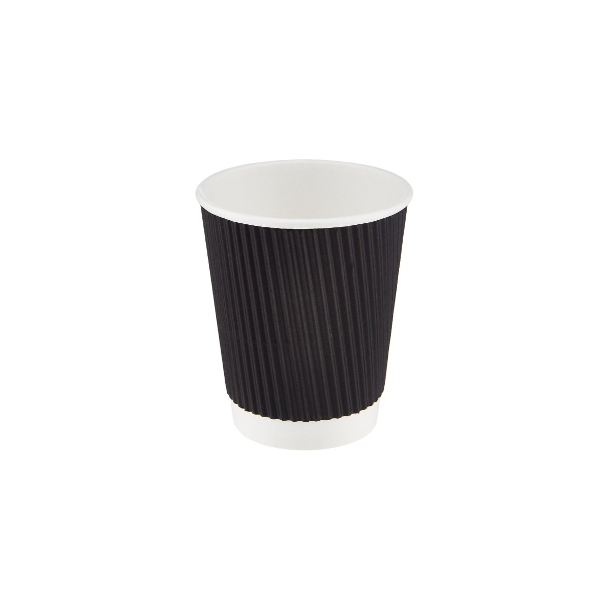 Black Ripple Paper Cups – hotpackwebstore.com
