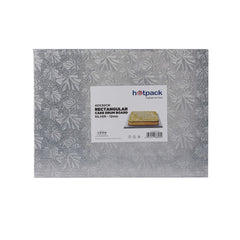 Cake Drum Board Rectangle Silver - hotpackwebstore.com - Baking & Decoration