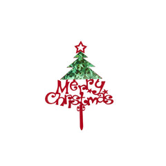 Christmas Cake Topper 1 Piece - hotpackwebstore.com - Baking & Decoration