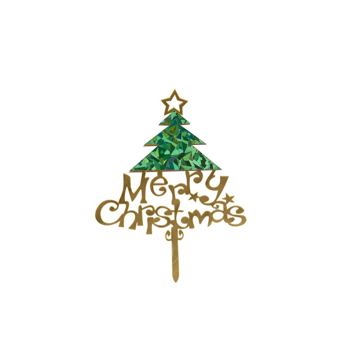 Christmas Cake Topper 1 Piece - hotpackwebstore.com - Baking & Decoration