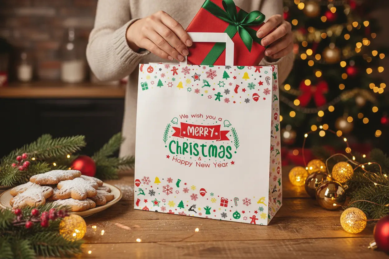 Christmas Edition Printed Paper Bag