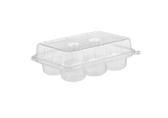 Clear PET Muffin/ Cupcake Tray 250 Pieces - hotpackwebstore.com - Muffin Trays