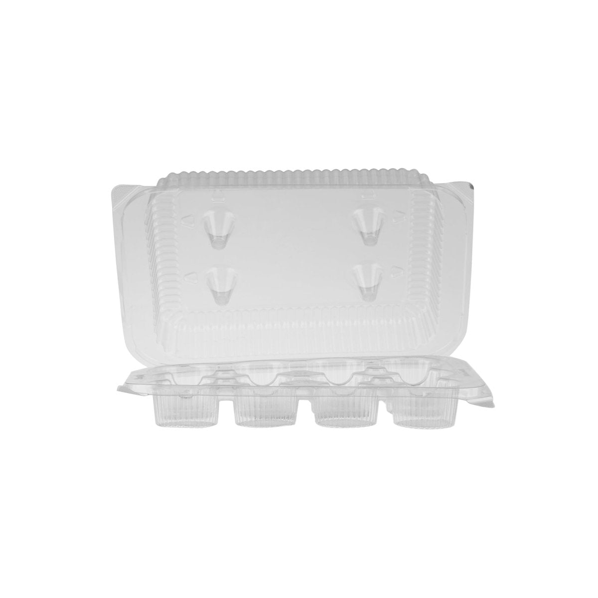 Clear PET Muffin/ Cupcake Tray 250 Pieces - hotpackwebstore.com - Muffin Trays