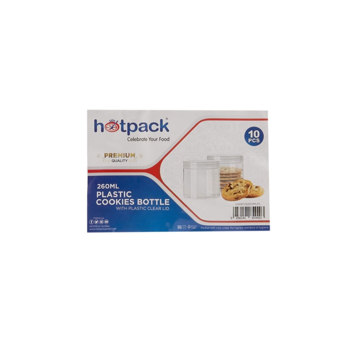 10-Pack 2 Oz Clear Plastic Hobby Jars With Secure Screw Caps – DecoJars 4314 – Made In USA